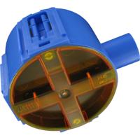 ABB Hafobox Inbouwdoos 50mm met Deksel - Blauw