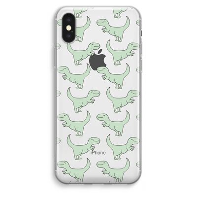Dinos: iPhone XS Max Transparant Hoesje
