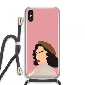 Confidence: iPhone XS Max Transparant Hoesje met koord