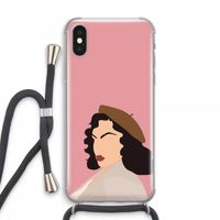 Confidence: iPhone XS Max Transparant Hoesje met koord