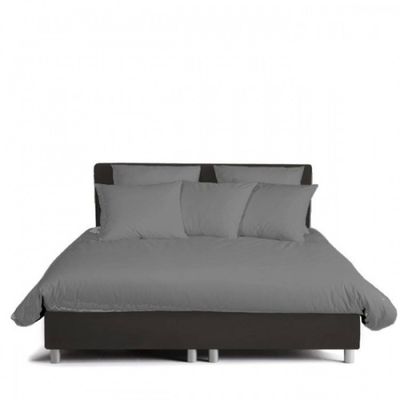 Damai Dekbedovertrek Uni Katoen Grey-200x200/220