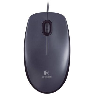 Logitech M90 Muis USB Optisch Zwart 2 Toetsen 1000 dpi