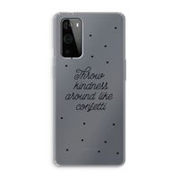Confetti: OnePlus 9 Pro Transparant Hoesje