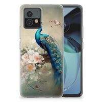 TPU Hoesje voor Motorola Moto G72 Vintage Pauwen