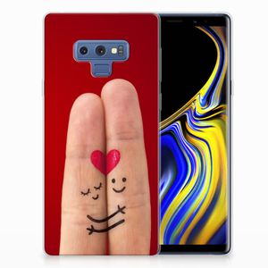 Samsung Galaxy Note 9 Silicone Back Cover Liefde - Origineel Romantisch Cadeau