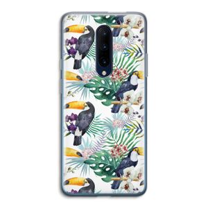 Tukans: OnePlus 7 Pro Transparant Hoesje