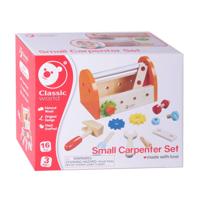 Classic World houten gereedschapskist, 16dlg.