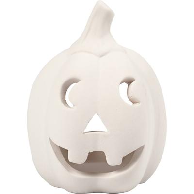 Creativ Company Kandelaar, h: 9,5 cm, d 6,5 cm, wit, 12 stuk/ 1 doos