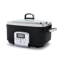 Greenpan slowcooker black 6 liter