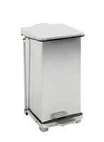 Pedaalemmer vepa bins industrieel 45 liter mat rvs