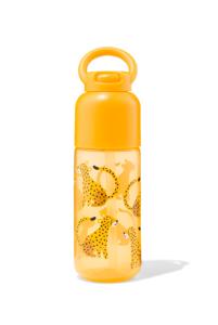 HEMA Waterfles Met Rietje Cheeta 300ml