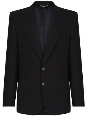 Dolce & Gabbana costume à veste à simple boutonnage - Noir