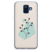 Love your petals: Samsung Galaxy A6 (2018) Transparant Hoesje