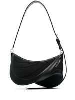 Mugler sac porté épaule Spiral Curve 01 - Noir