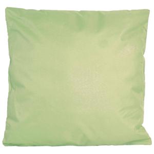 1x Bank/sier kussens voor binnen en buiten in de kleur mint groen 45 x 45 cm - Sierkussens