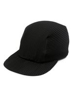 Homme Plissé Issey Miyake casquette à détails plissés - Noir