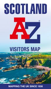 Wegenkaart - landkaart Visitors map Scotland - Schotland | A-Z Map Com