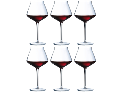 Chef & Sommelier Rode Wijnglazen Reveal Up - 550 ml - 6 stuks