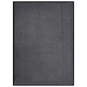 VidaXL Deurmat 60x80 cm antracietkleurig