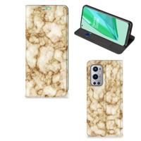 OnePlus 9 Pro | Standcase | Marmer Goud