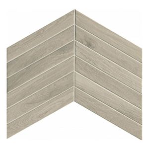 FAP Ceramiche Fapnest Vloer- en wandtegel | 7.5x45 cm | Houtlook | Mat Bruin/grijs