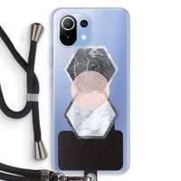 Creatieve toets: Xiaomi Mi 11 Lite Transparant Hoesje met koord
