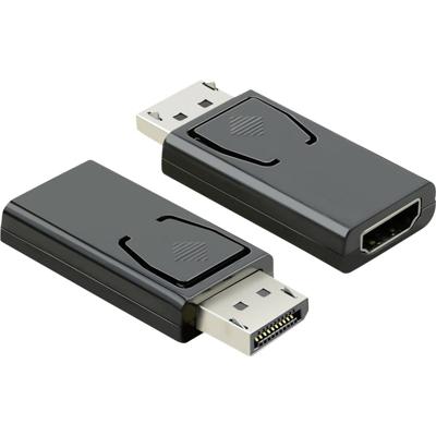Value 12.99.3158 DisplayPort / HDMI Adapter [1x DisplayPort stekker - 1x HDMI-bus] Zwart 30 m