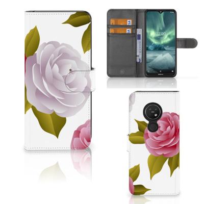 Nokia 7.2 | Nokia 6.2 Hoesje Roses Nokia 7.2 | Nokia 6.2 Hoesje Roses