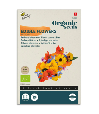 Zaden mengsel eetbare bloemen 2 gram - Tuinplus