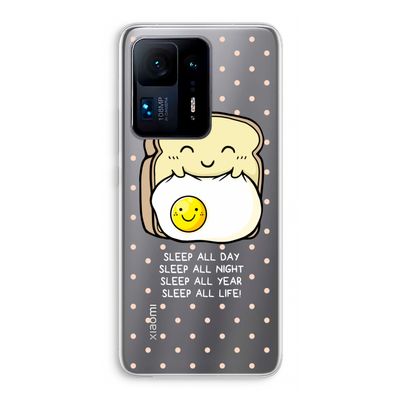 Sleep All Day: Xiaomi Mi Mix 4 Transparant Hoesje