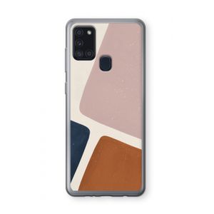 Geo #2: Samsung Galaxy A21s Transparant Hoesje