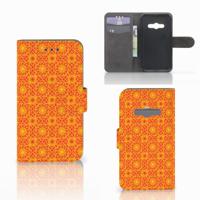 Samsung Galaxy Xcover 3 | Xcover 3 VE | Telefoon Hoesje | Batik Oranje