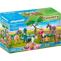 Country - Picknick excursie met paarden Constructiespeelgoed - thumbnail