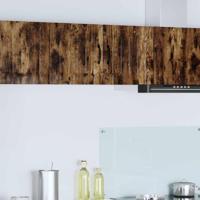 Keukenkast aan de muur met plank Gerookt eiken 80 x 31 x 40 cm Keukenkast aan de muur met plank Gerookt eiken 80 x 31 x 40 cm