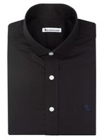 BLIARI - Katoen Stretch heren overhemd zwart - Reso 7