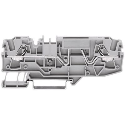 WAGO 2002-1681 Zekeringklem 5.20 mm Spanveer Toewijzing: L Grijs 1 stuk(s) Piece