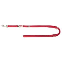 Trixie hondenriem premium verstelbaar tweelaags rood