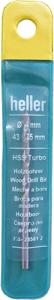 Heller houtboor HSS Turbo 4x75mm