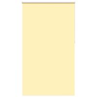 VidaXL Rolgordijn verduisterend 140x210 cm stofbreedte 136,6 cm geel