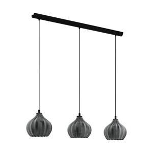 Eglo 3-lichts glazen hanglamp Tamallat 43577