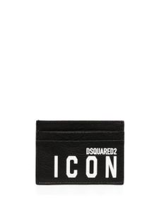 DSQUARED2 porte-cartes Icon - Noir