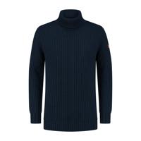 Travelin&apos; Men - Col hals - Marine - Maat XXL