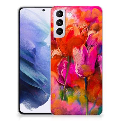 Smartphone hoesje Samsung Galaxy S21 Plus Tulips Smartphone hoesje Samsung Galaxy S21 Plus Tulips