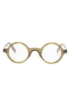 Moscot lunettes de vue Zolman à monture ronde - Vert