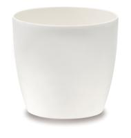 Bloempot Brussels diamond rond 16 cm wit - Elho