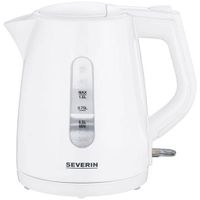 Severin WK3411 Waterkoker 1L 2200W Wit