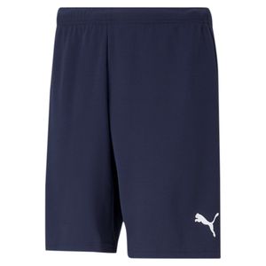 PUMA teamRISE Voetbalbroekje Donkerblauw Wit