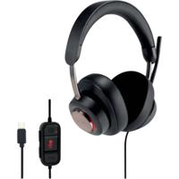 Kensington Over Ear headset Computer Kabel Zwart Noise Cancelling