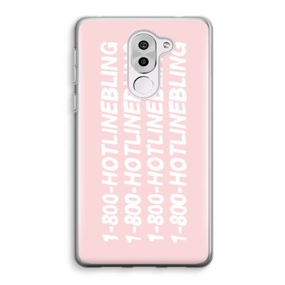Hotline bling pink: Honor 6X Transparant Hoesje