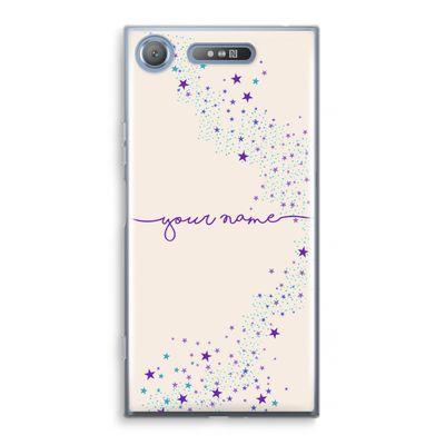Sterren: Sony Xperia XZ1 Transparant Hoesje